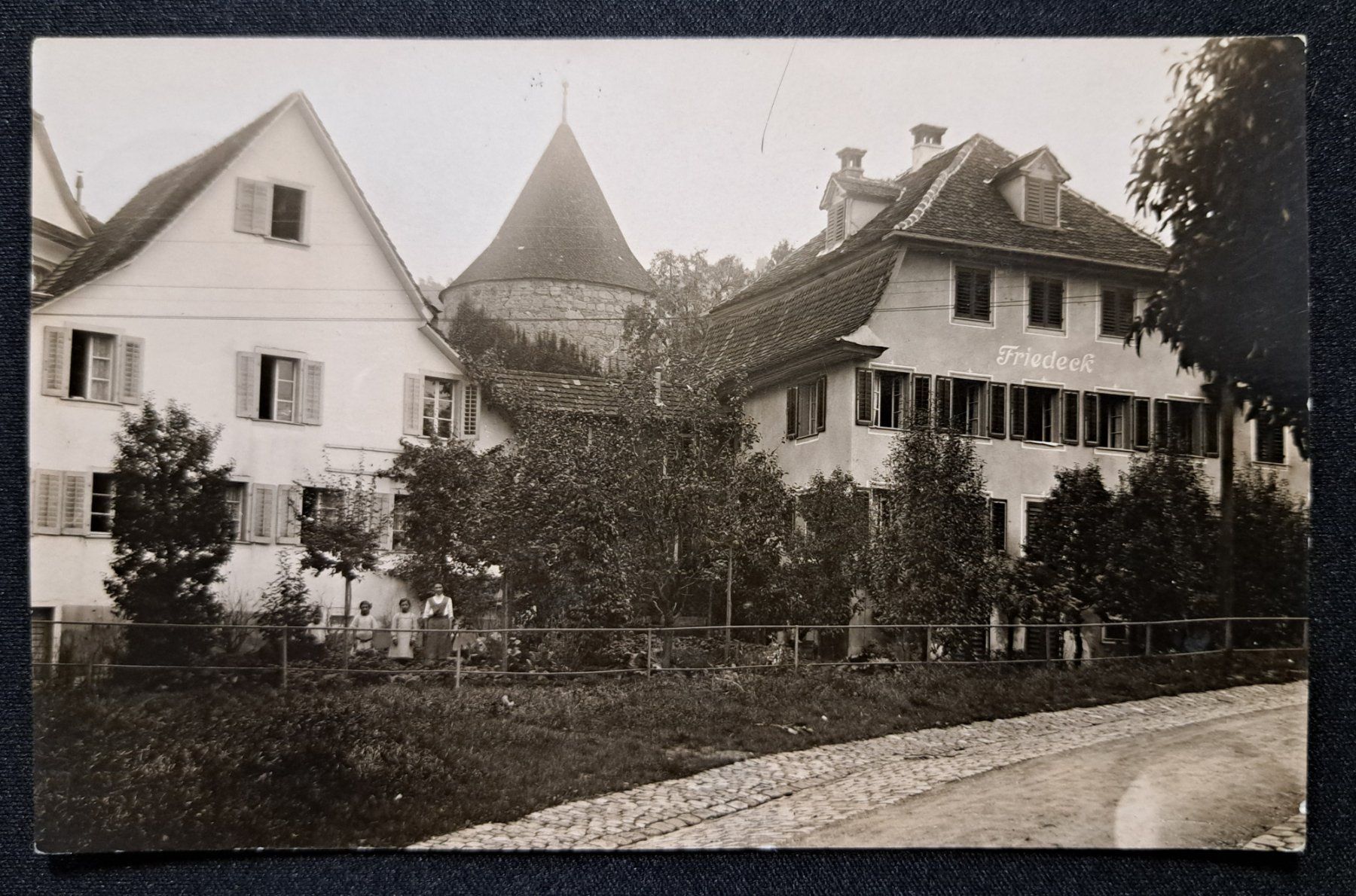 Ansichtskarten: Zug Friedeck 1923 – Gebraucht aus Unterägeri von PhilatelieStudiger