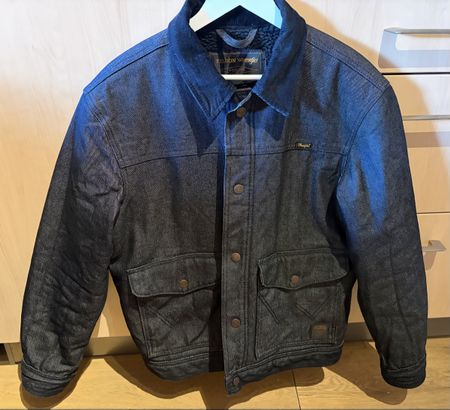 Filson x Wrangler Denim Work Jacket Men's Sherpa Lined