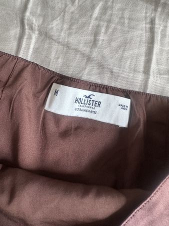 Rock Hollister Satin braun Groesse M