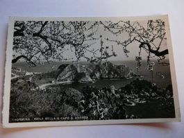 A.K. Taormina Isola Bella e Capo S.Andrea 1950 ; Gelaufen