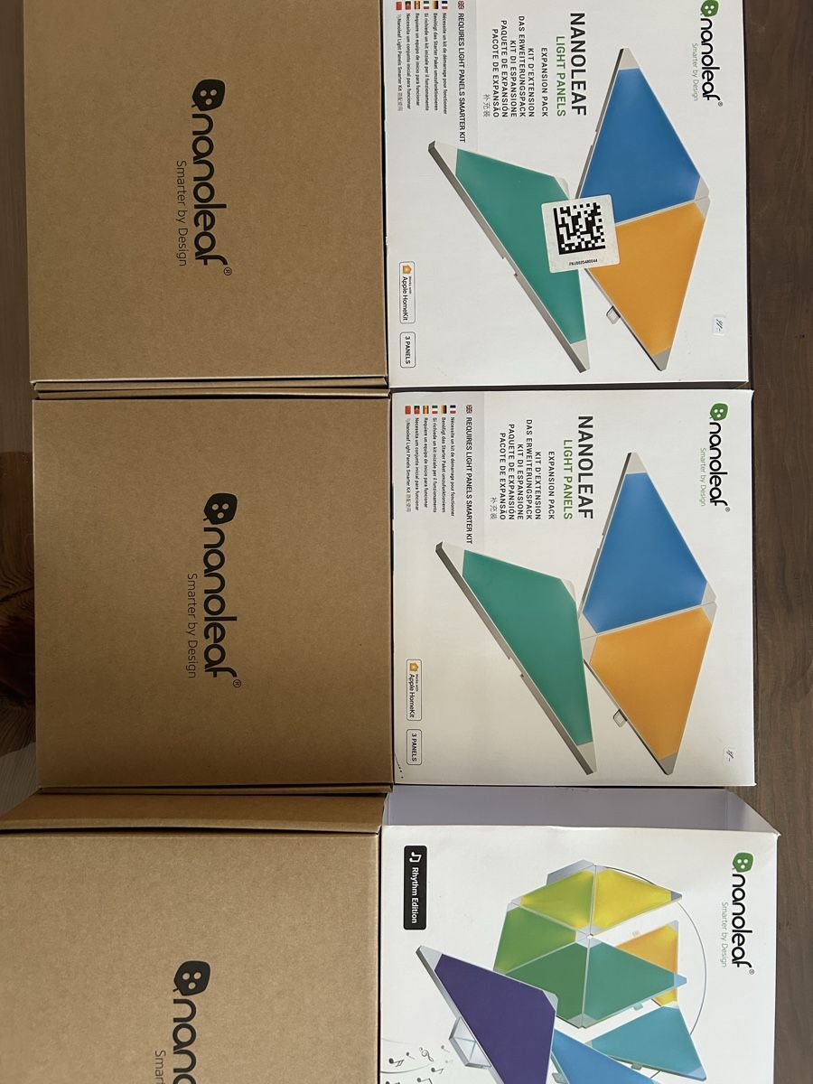 Nanoleaf Lampade: Nanoleaf Light Panels Smarter Kit 16Stück – Usato da Neftenbach venduto da zur_z6vt