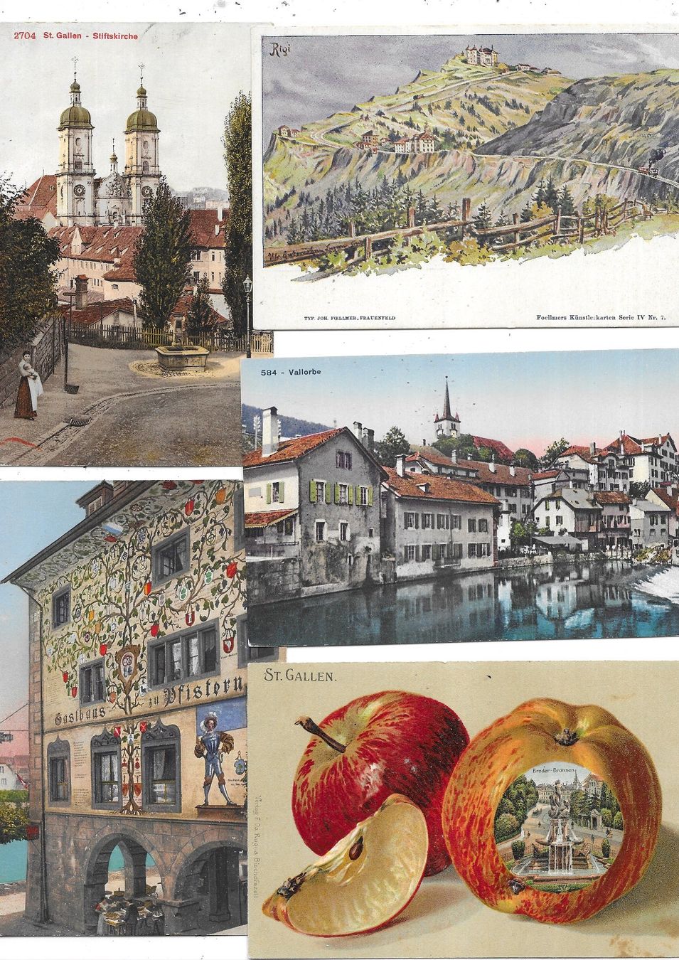 Cartoline postali: 1300 Stk kleinformatige Ansichtskarten 1900-1960 (ca.7.5 kg) – Usato da Schocherswil venduto da prinzipal60 6