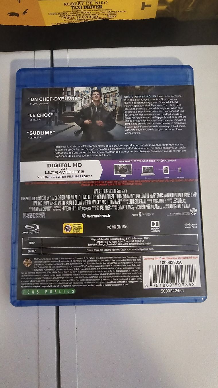 Tutti i DVDs: Dunkerque (Dunkirk) Blu-Ray - Christopher Nolan – Usato da Biel/Bienne venduto da Luan_Flux_Com. 1