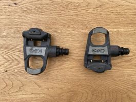 Look Keo Rennradpedale schwarz gebraucht guter Zustand