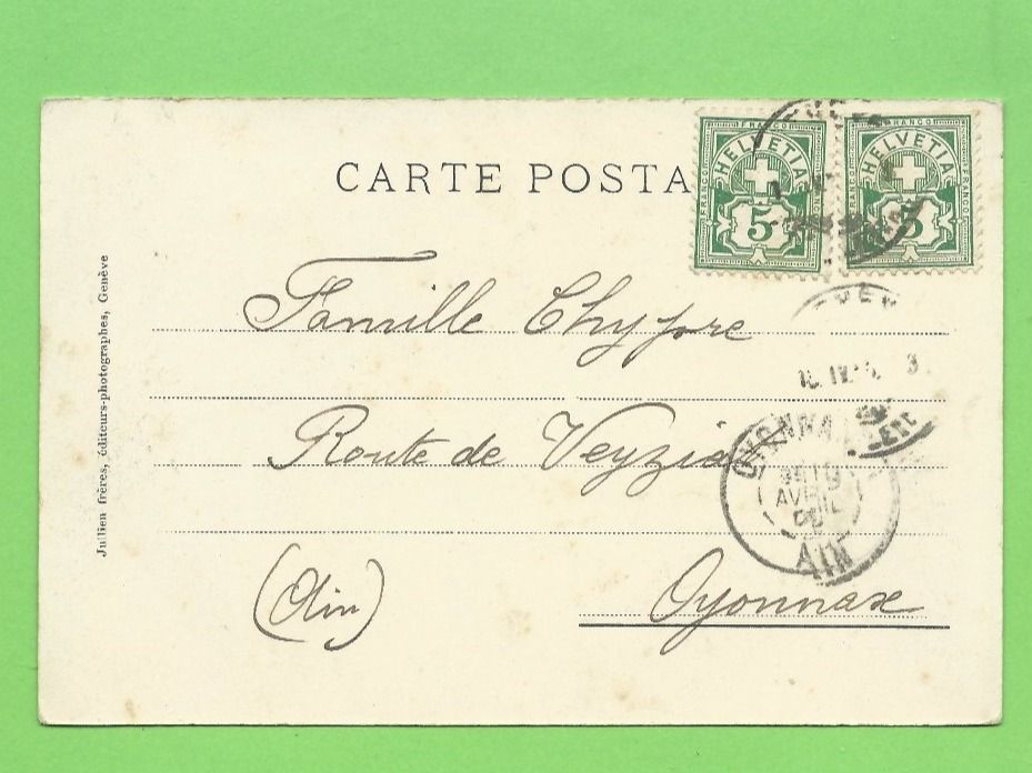 Cartes postales: Genève - Théâtre – D'occasion à Zürich par t24_de 1