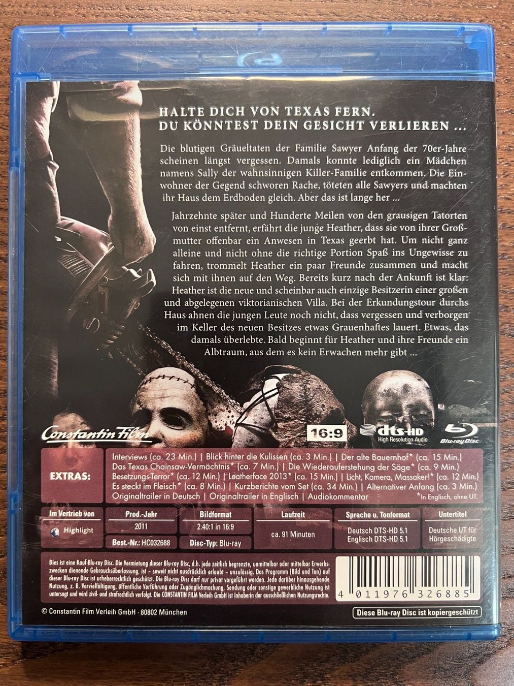 Tutti i DVDs: Texas Chainsaw Massacre – Usato da Zürich venduto da Blu-ray_ZH 1