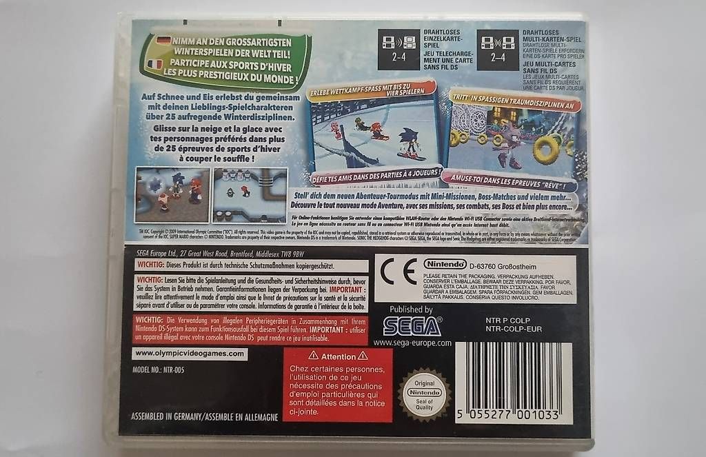 Giochi: Mario & Sonic at the Olimpic Winter Games – Usato da Oberbipp venduto da ret_6hxb 2