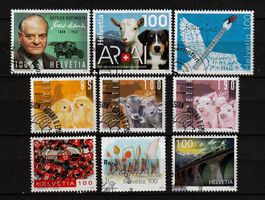 2013 neue Schweizer Briefmarken ETS