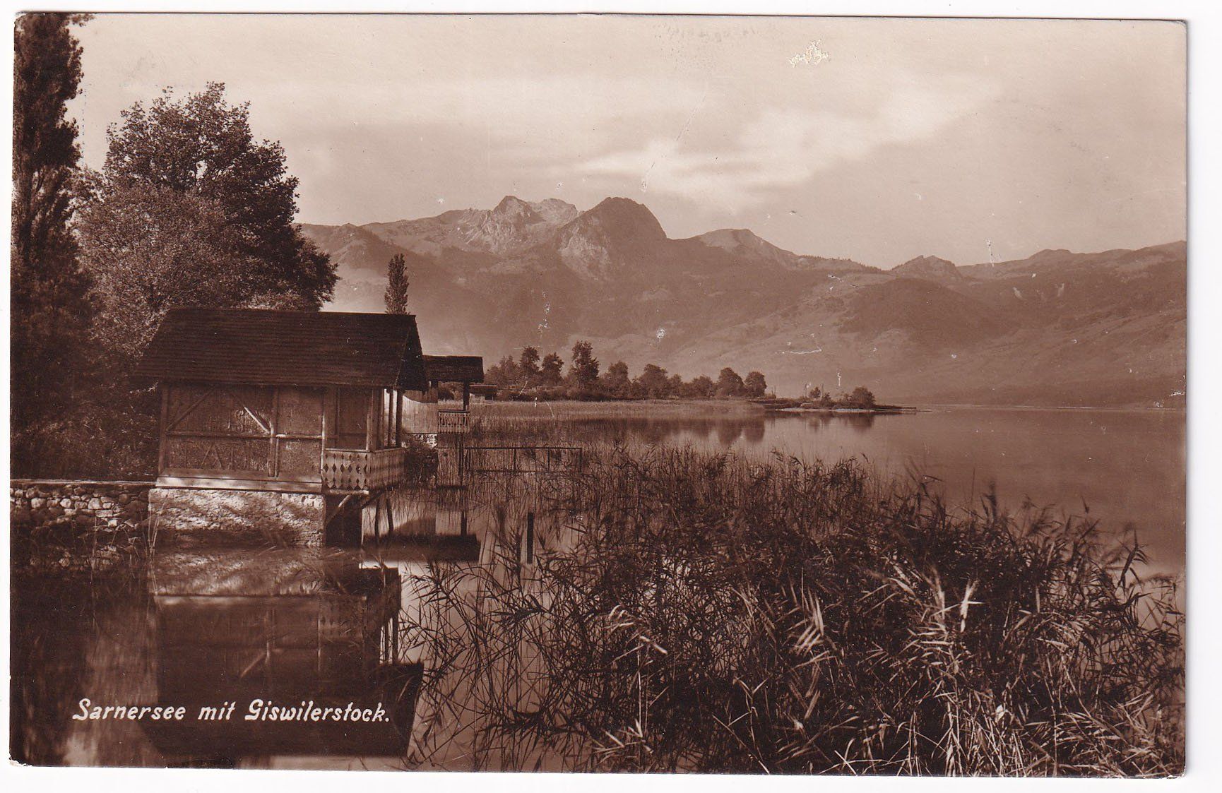 Cartoline postali: Sarnersee  mit Giswilerstock – Usato da Cormoret venduto da Pascalll2001