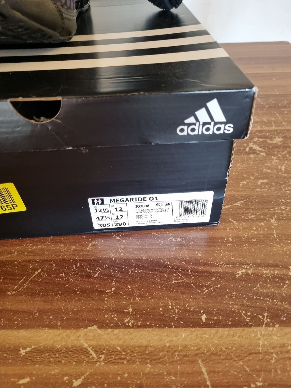 Adidas Scarpe da uomo: Adidas megaride 01, 47.5 – Nuovo e nell'imballaggio originale da Bernex venduto da couscous03 5