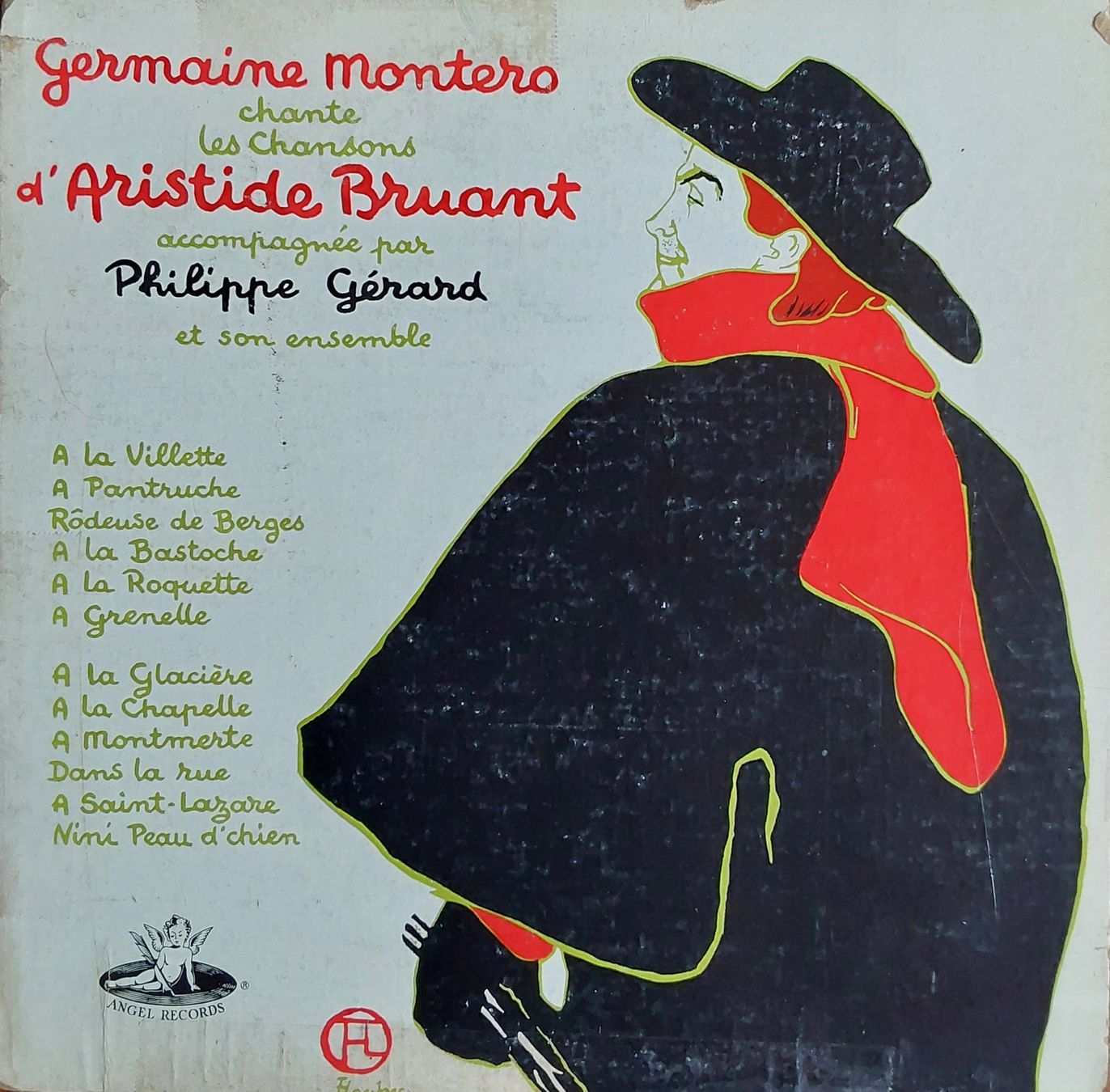 Dischi in vinile: LP 10" - Chansons d’Aristide Bruant – Usato da Villeret venduto da Fil11