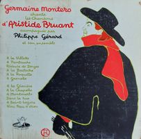 LP 10" - Chansons d’Aristide Bruant