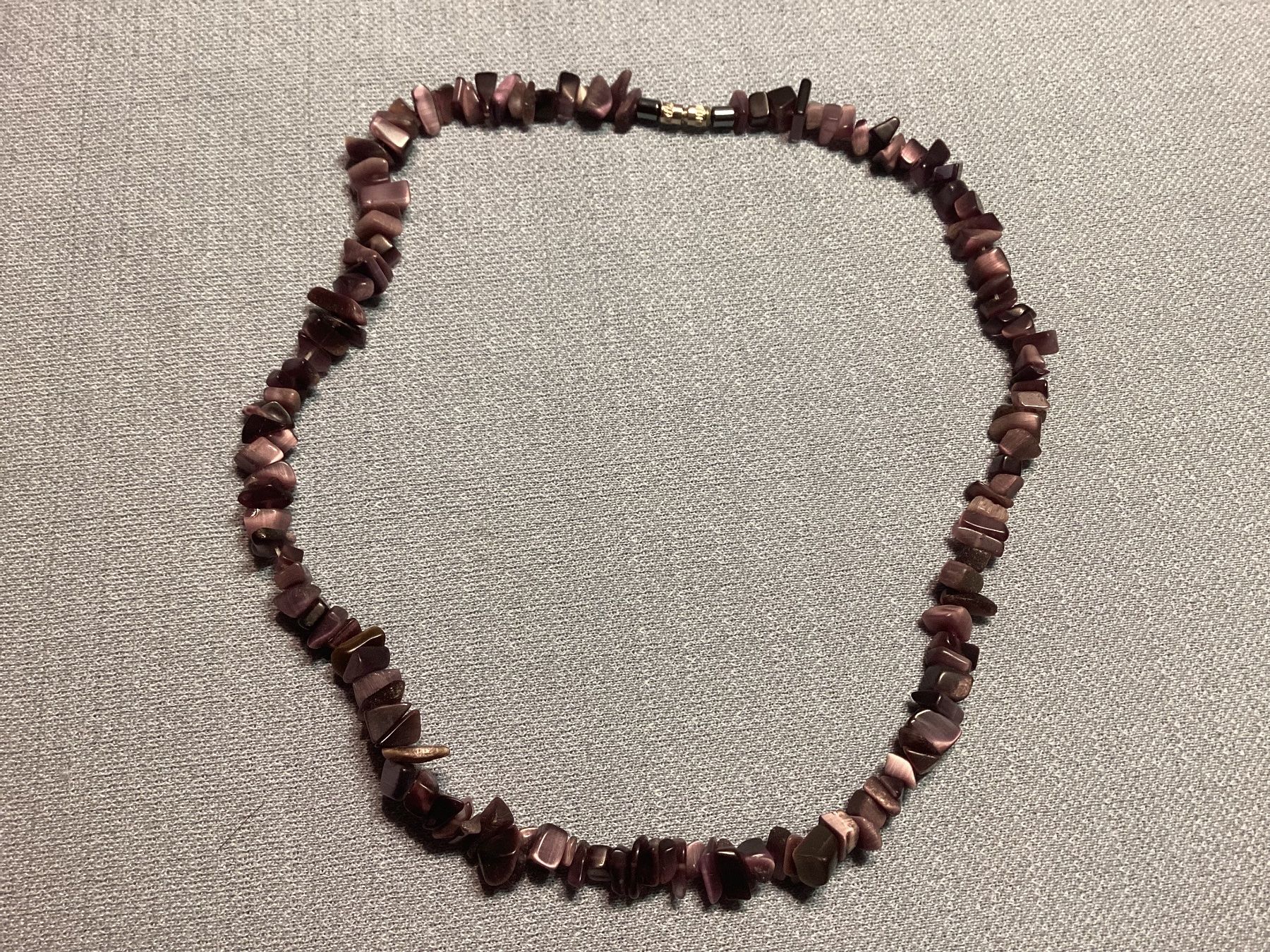 Catenine: Wunderschöne Edelstein-Heilstein Splitterkette; Amethyst – Nuovo (secondo la descrizione) da Laax venduto da kri_95f5 1