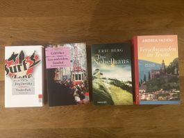4 Kriminalromane ungelesen 