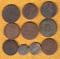 Germany old coins 10 stück
