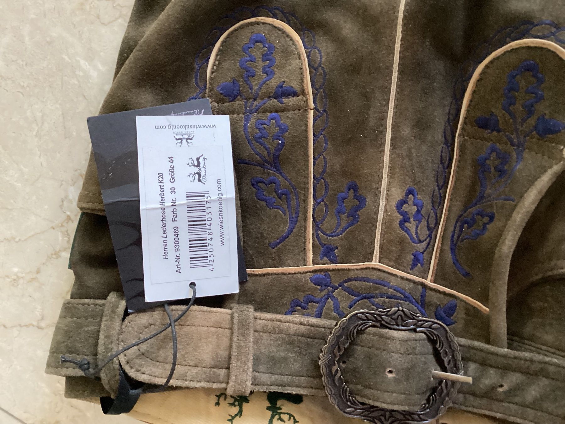 Hosen: Herren Lederhose – Neu (gemäss Beschreibung) aus Flüelen von ne08 2