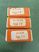 Schaublin F7 Spannzangen Ø 0.4, 0.5, 0.6 mm