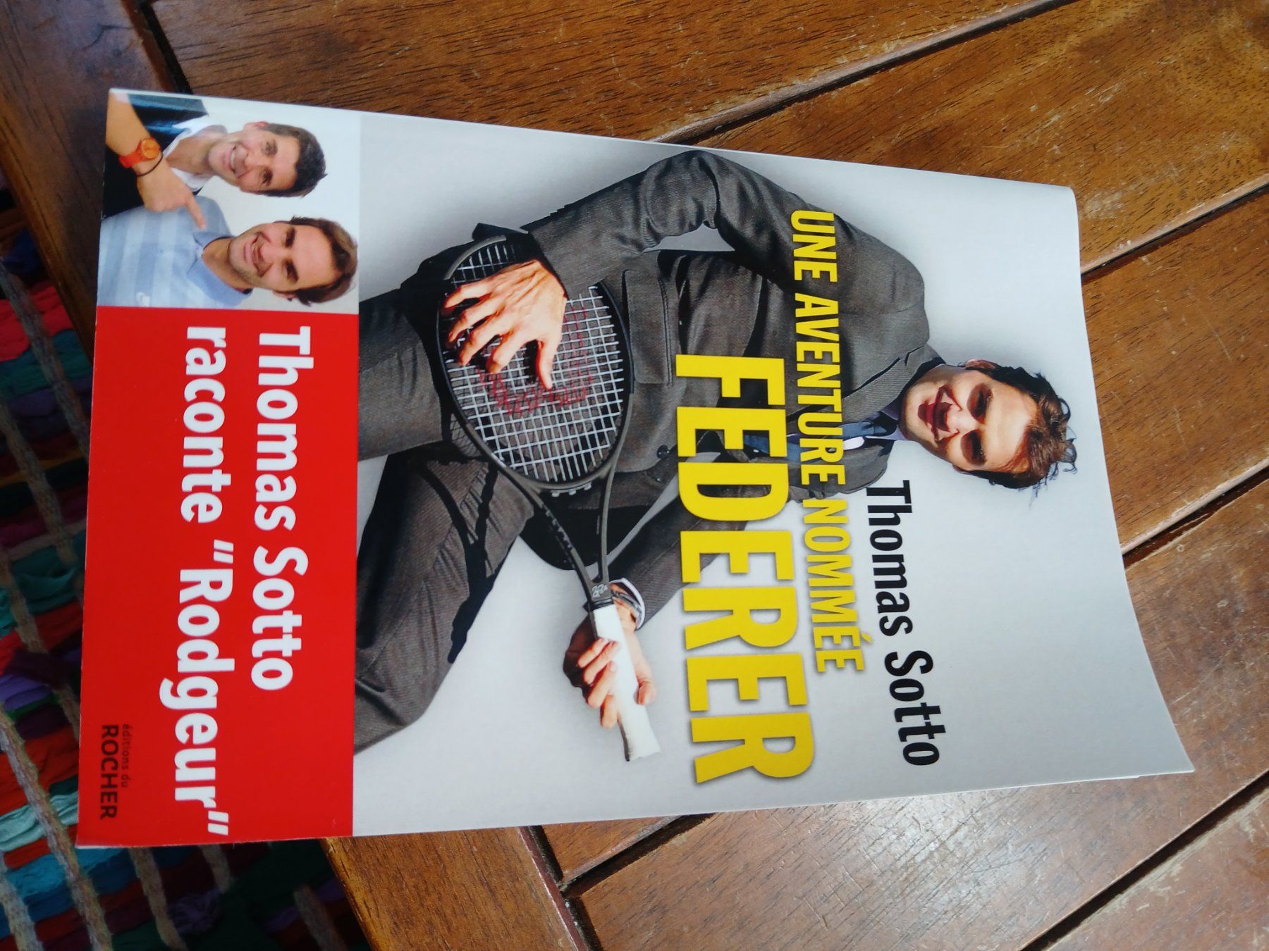 Livres: Federesque (20 ans de carrière)+une aventure nommée Federer – D'occasion à St-Cergue par VeganWarrior 2