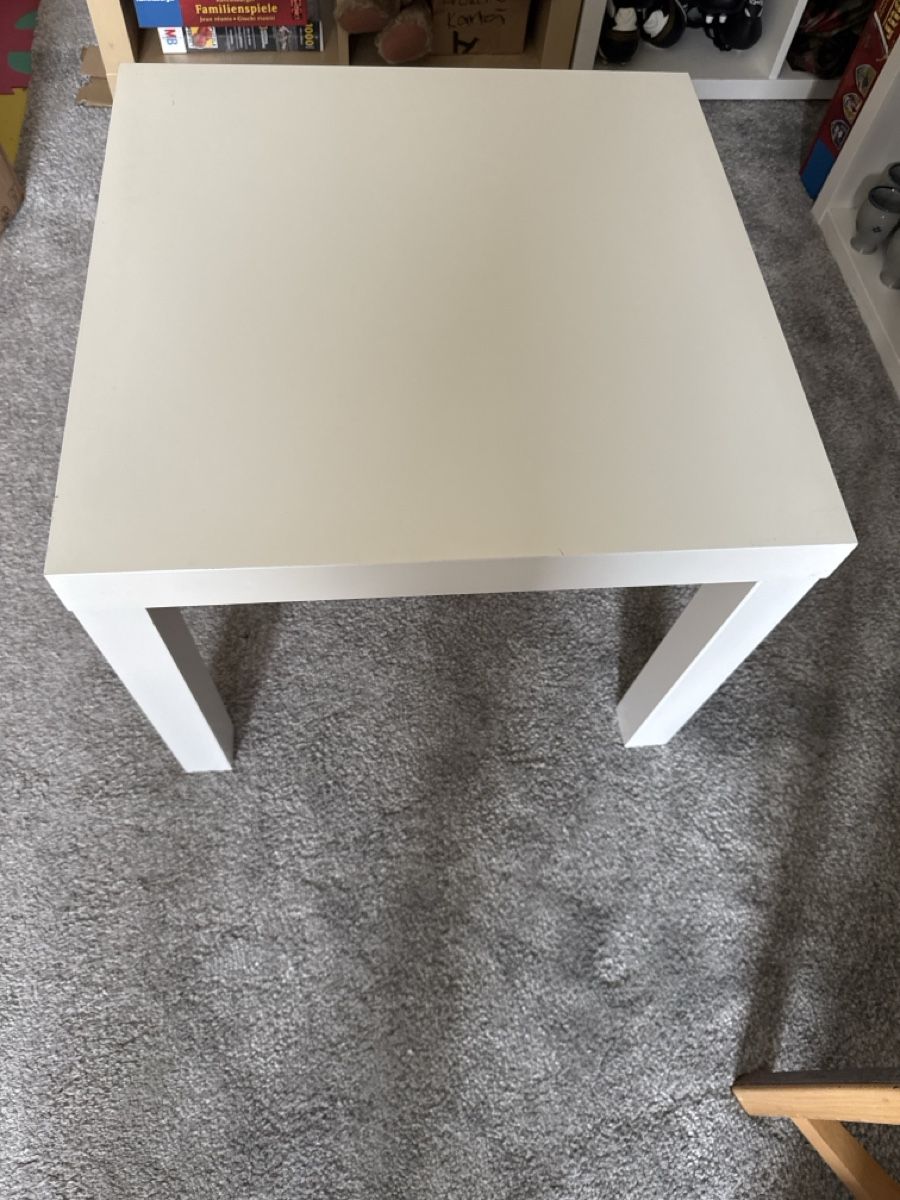 Tavoli: Weisser IKEA Lack Tisch, ! 55x55cm – Usato da Vilters venduto da tha-tha