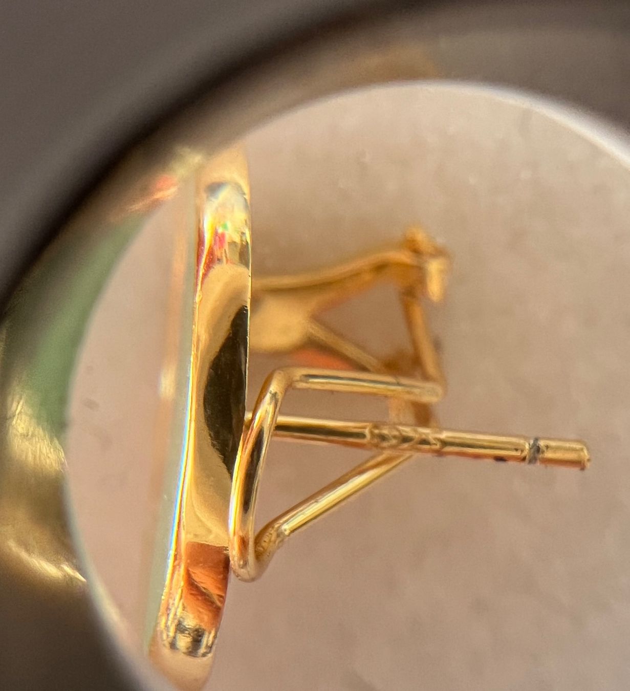 Ohrringe & -stecker: Ohrclips in Silber 925 mit echter Jadeit-Jade – Neu (gemäss Beschreibung) aus Bern von Steinfieber 5