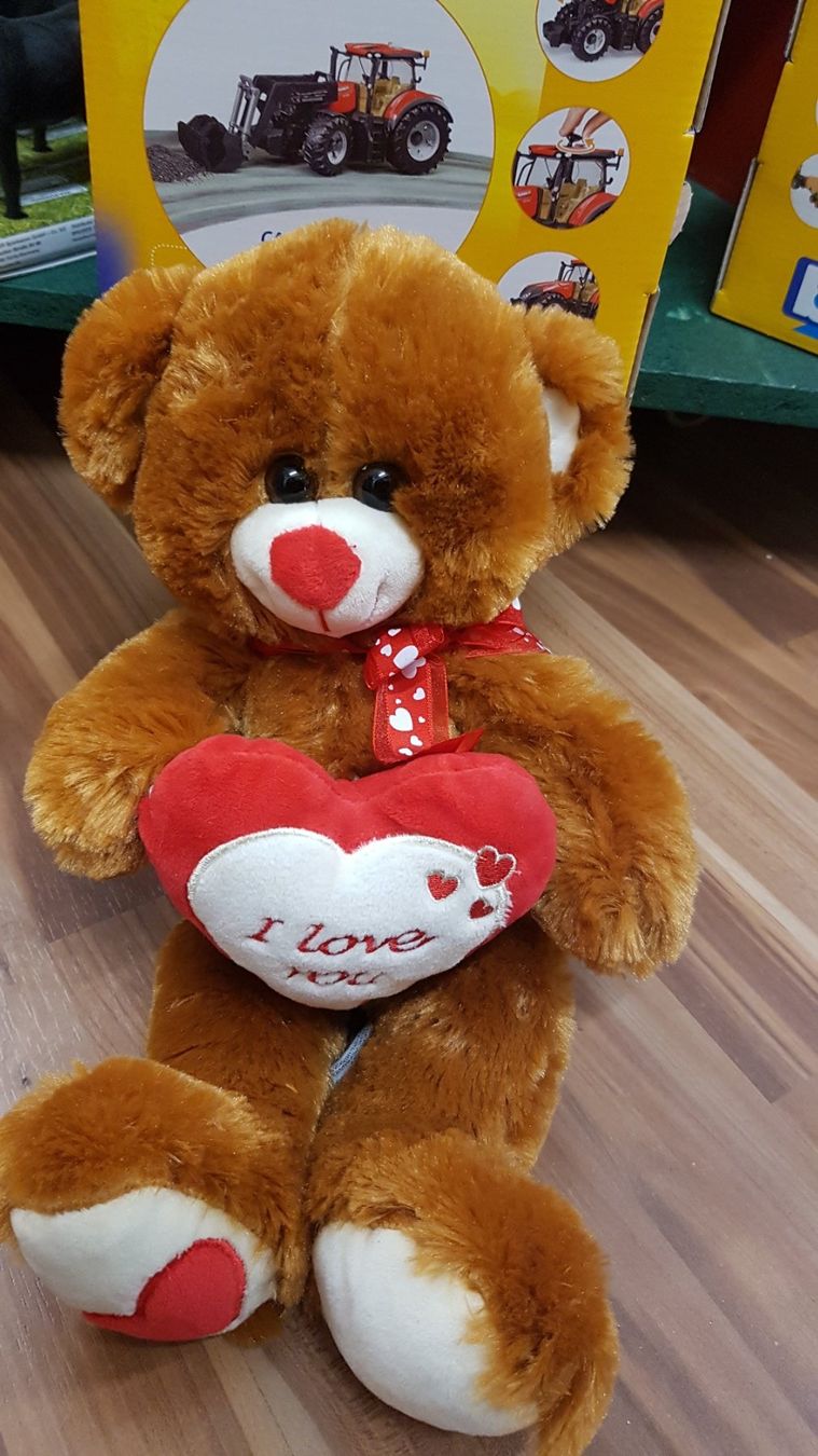 Giocattoli: Plüschteddy i love You B12 – Usato da Schwarzenburg venduto da Flamingo07