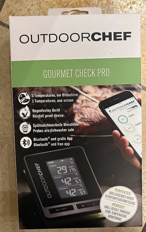 Sonstiges für Haushalt & Wohnen: Outdoorchef Gourmet Check Pro – Neu und originalverpackt aus Ettingen von flo1988