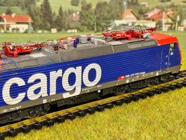 Hobbytrain H2919 __ SBB Cargo Re 474 _ E Lokomotive _ Spur N