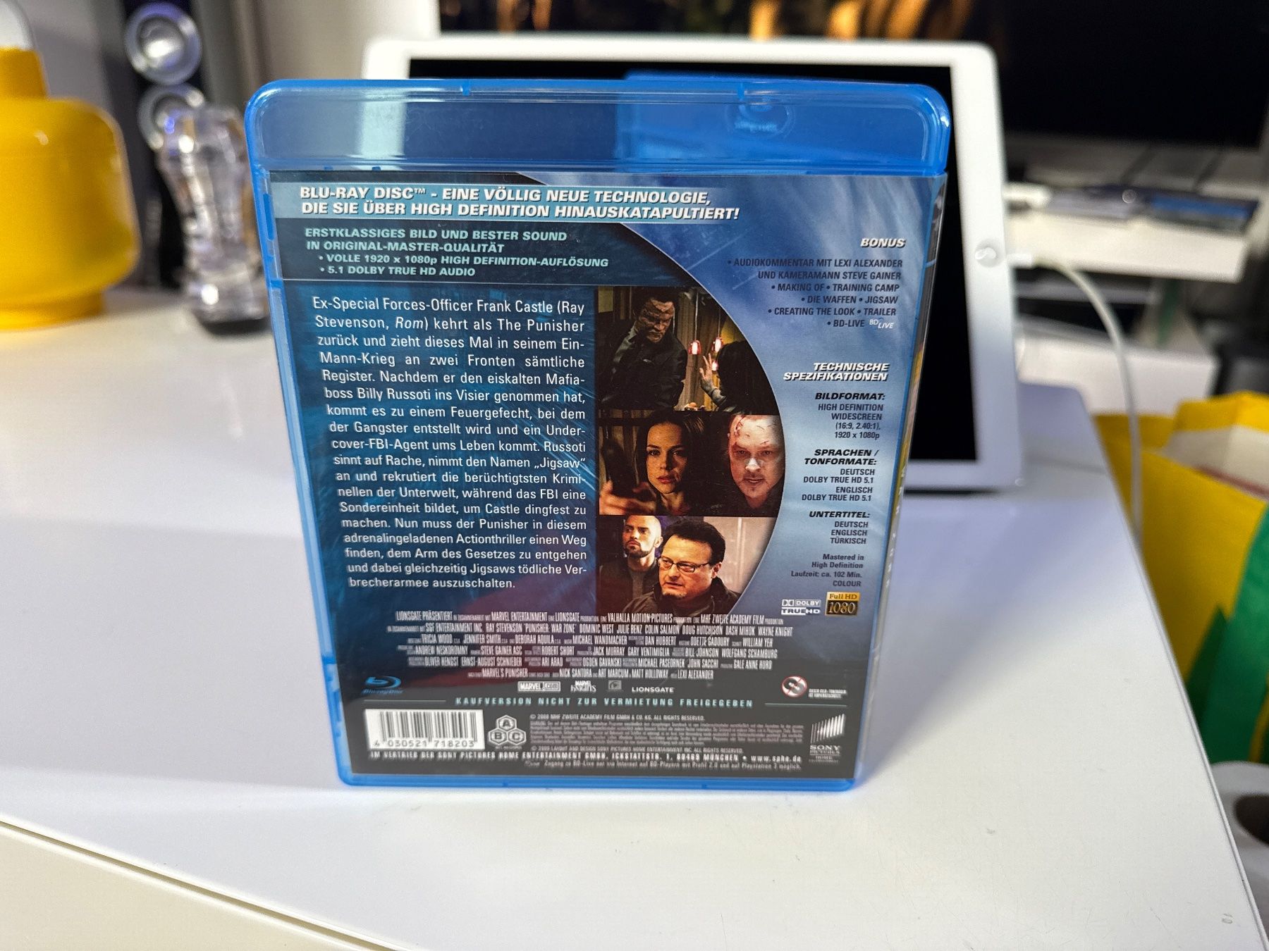 Tutti i DVDs: Punisher: War Zone  Blu-ray – Usato da Allschwil venduto da meeresperle 1