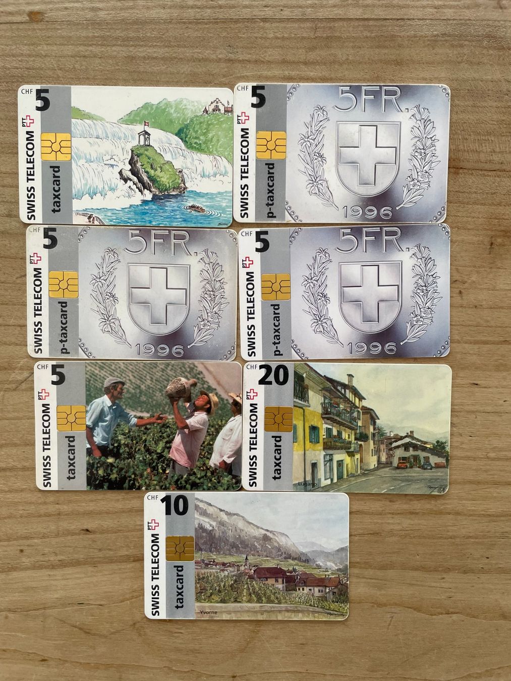 Swisscom Telefon- & Taxkarten: Telefonkarten Sammlung Schweiz, Telecom und Swisscom 47 Stk. – Gebraucht aus Thal von Danny82