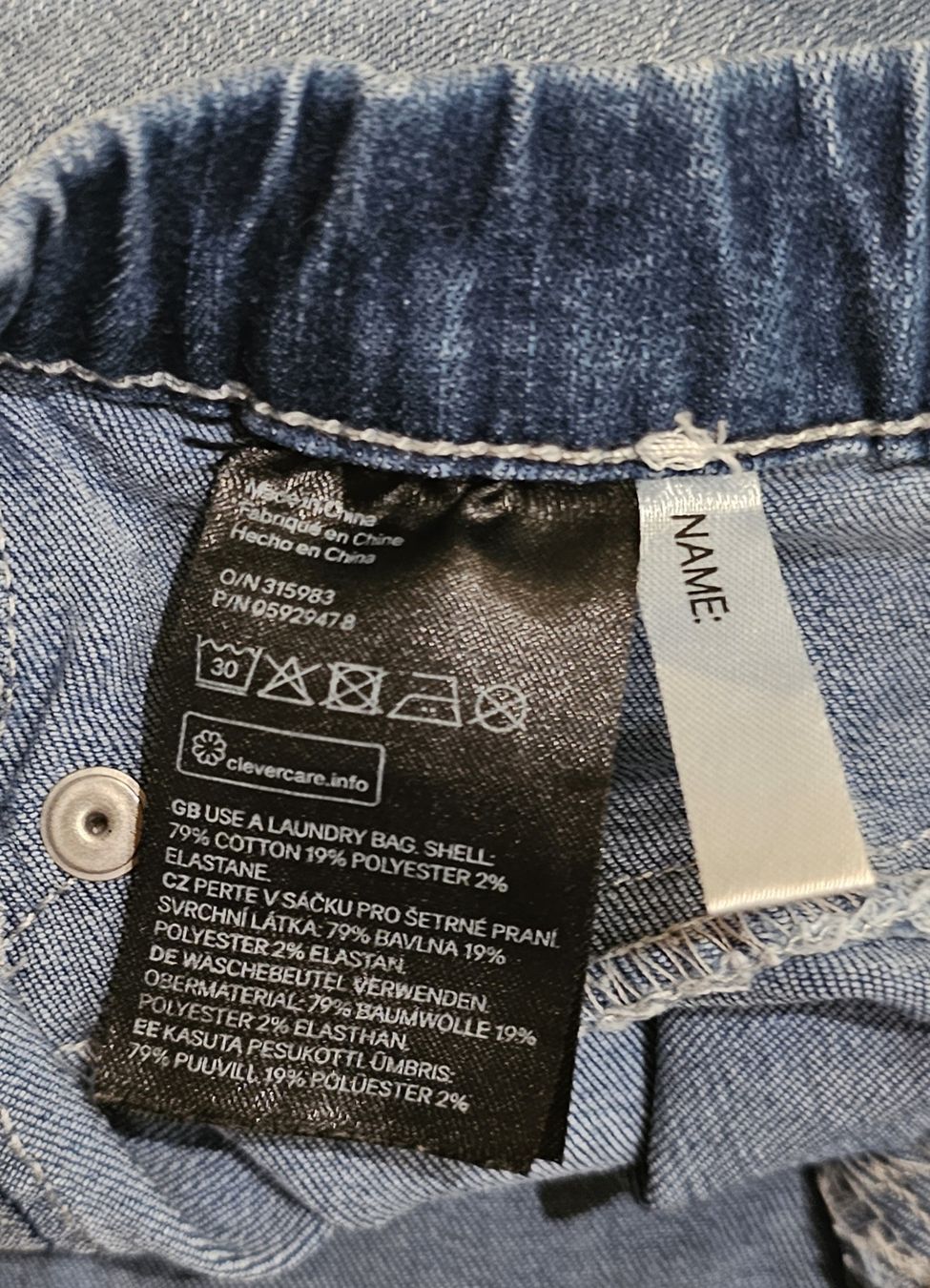H&M Pantaloni: Kinder- Jeggins – Usato da Fehraltorf venduto da Sumin 3