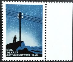 Soldatenmarke 2.WK, Geb Telegraphen Kp 13, Wi Tg 22