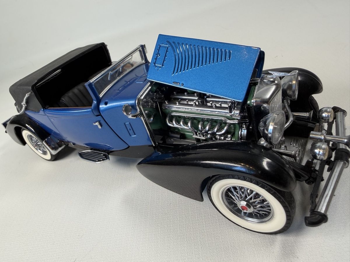 Franklin Mint Modellini d'auto: Franklin Mint 1933 Duesenberg J Cabriolet 1:24 – Usato da Rombach venduto da vir_2dsd 5