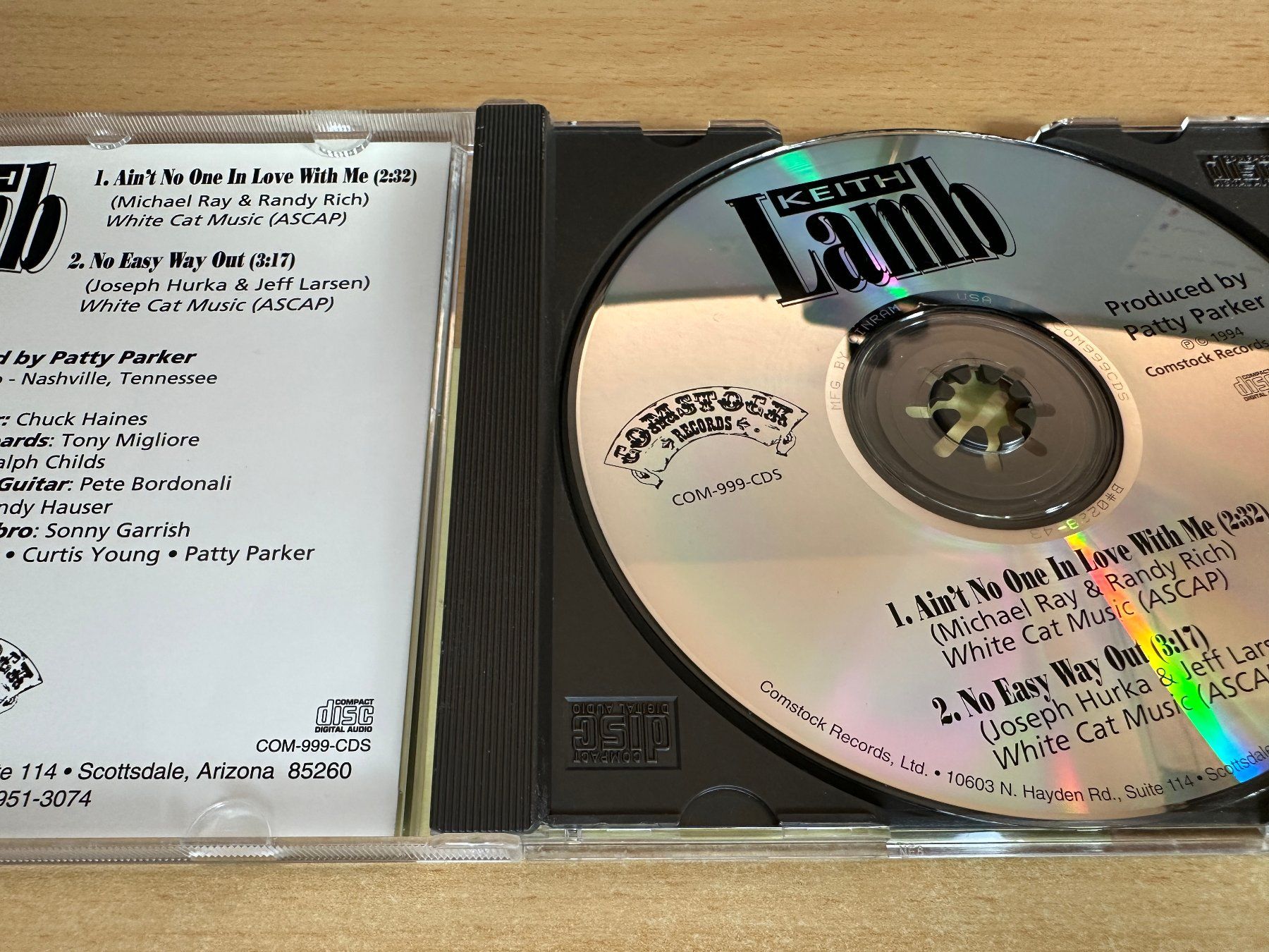 CDs: Comstock Records - Keith Lamb – Gebraucht aus Rikon im Tösstal von Alpenmutz 2