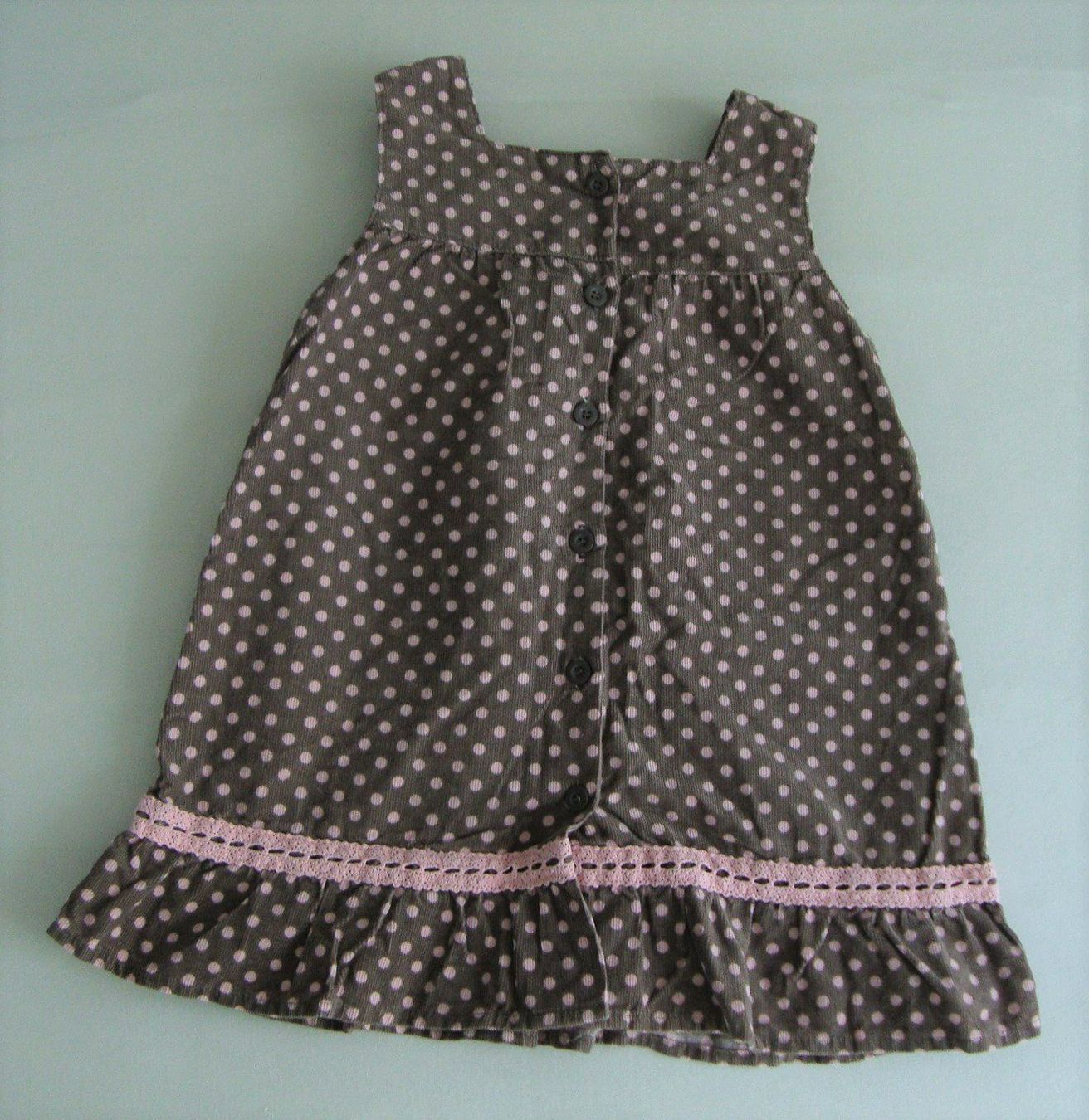 Vestiti & Gonne: ++ herziges Kleid ++ Gr. 98 ++ in braun & rosa ++ – Usato da Chur venduto da aladin_04 1