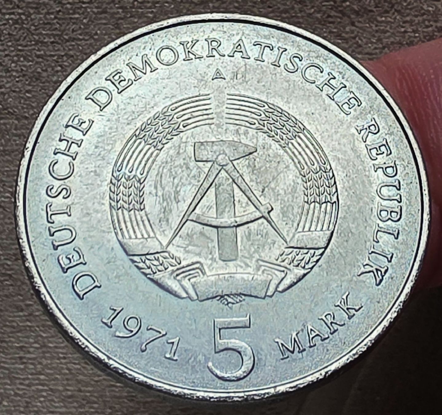 Tutti le monete: DDR 5 MARK 1971 – Usato da Winterthur venduto da Creso70 1