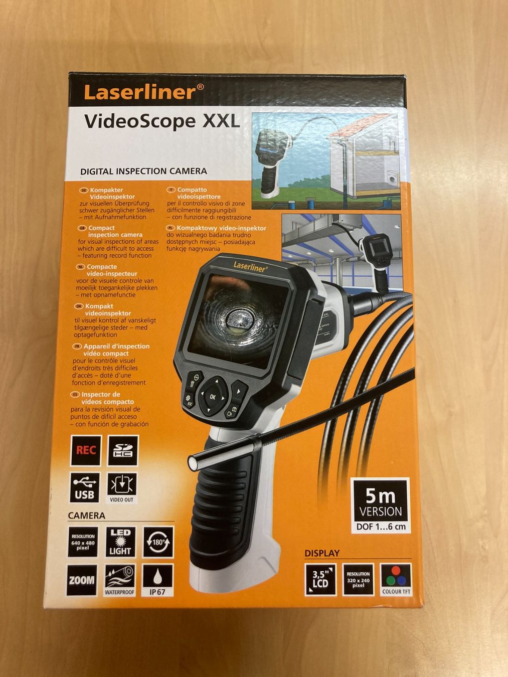 Videocamere: Inspektionskamera Video Scope XXL – Nuovo e nell'imballaggio originale da Trachslau venduto da Skat-Trak 1
