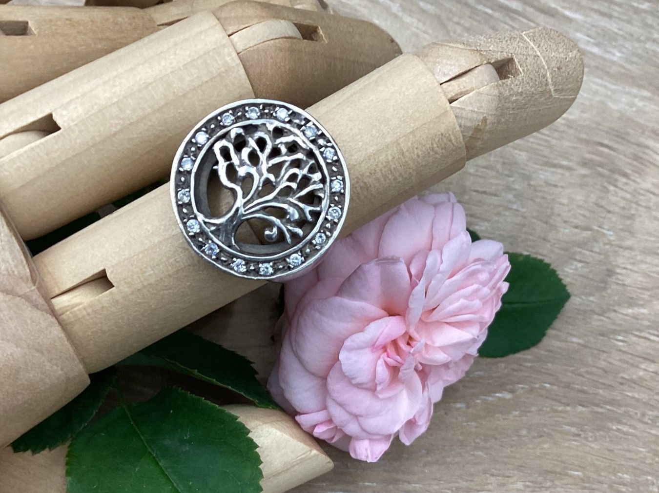 Anelli: Bague en argent Arbre de vie – Usato da Agiez venduto da Beve15 1
