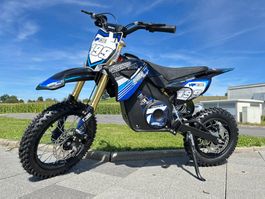 Starker Elektro Pitbike , Pocket Bike ,  Dirtbike, blau