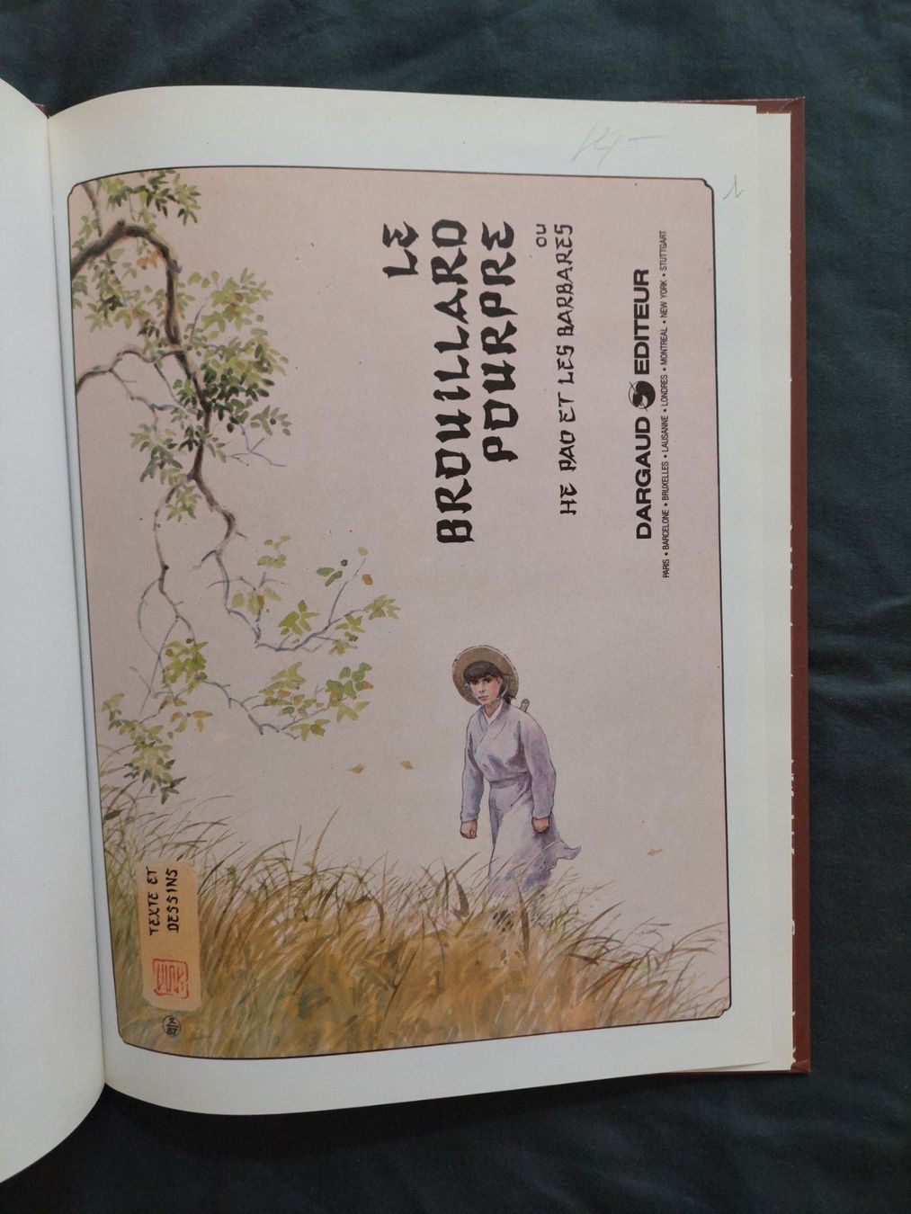 Comics: Le Moine Fou T.3 EO 1987 BE+ – Gebraucht aus Genève von Blu_BD 5