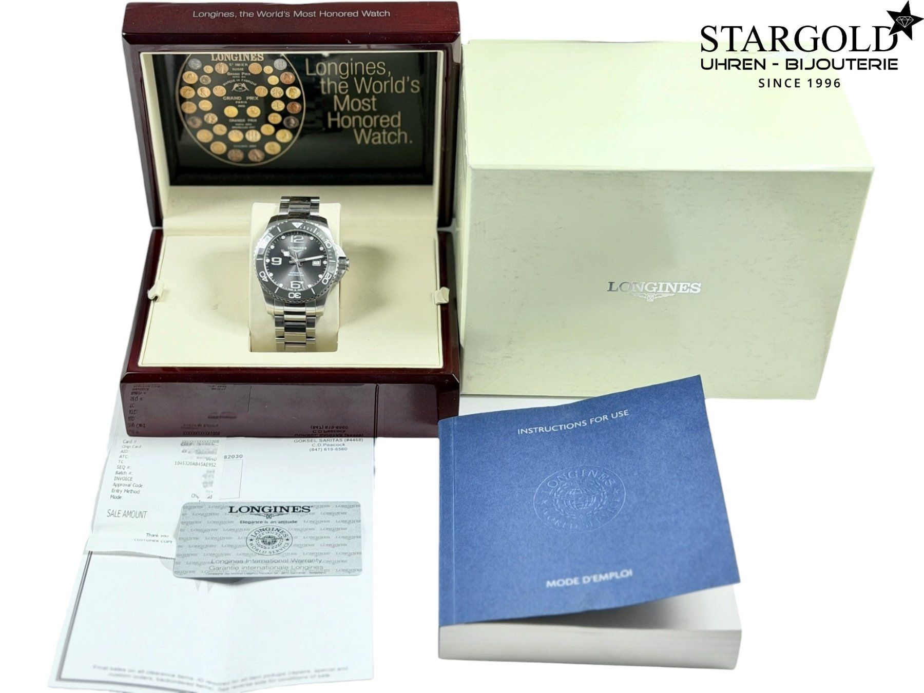 Longines Uhren: Longines HydroConquest - L3.782.4.76.6 – Gebraucht aus Zürich von Stargold-Uhren 1