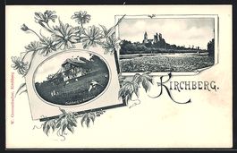 Kirchberg, Gasthaus Frohberg und Ortsans