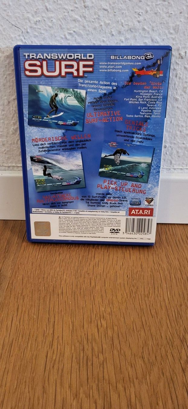 Sony Giochi: PS2 - Transworld Surf – Usato da Münsingen venduto da DigitaleSpielecke 1