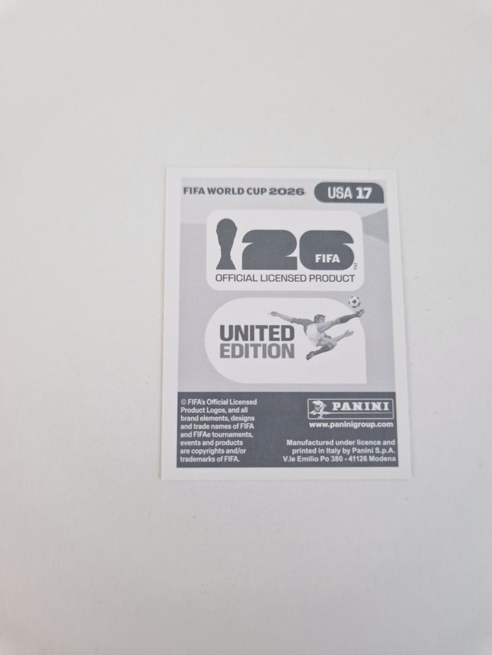 Panini Carte collezionabili: Panini Sticker USA17 – Nuovo (secondo la descrizione) da Stüsslingen venduto da white_angel86 1