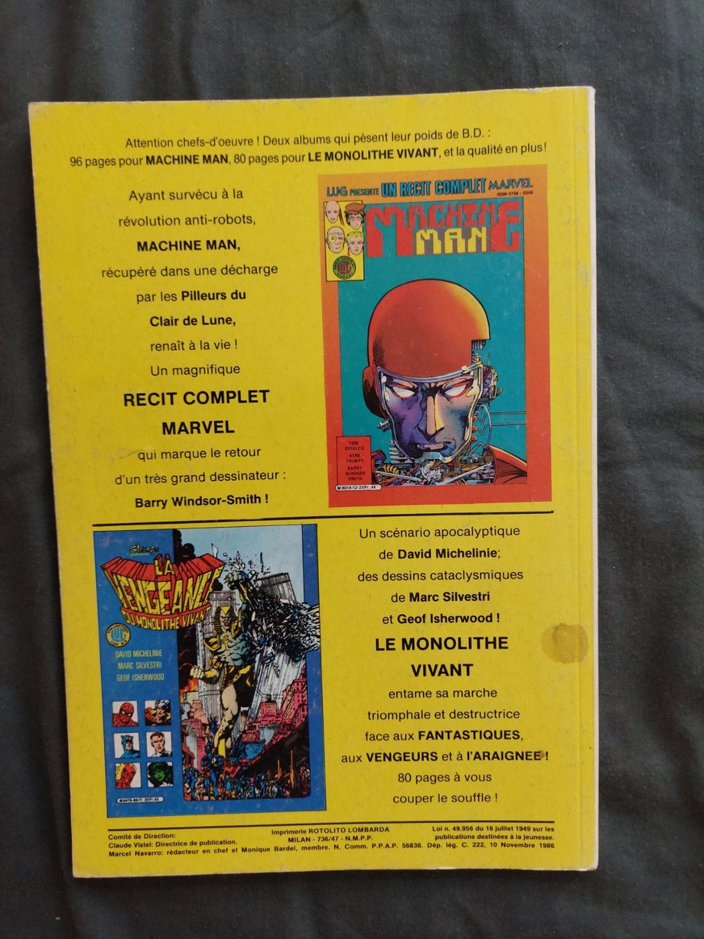 Fumetti: Special Strange No 47 Nov. 1986 TBE – Usato da Genève venduto da Blu_BD 1