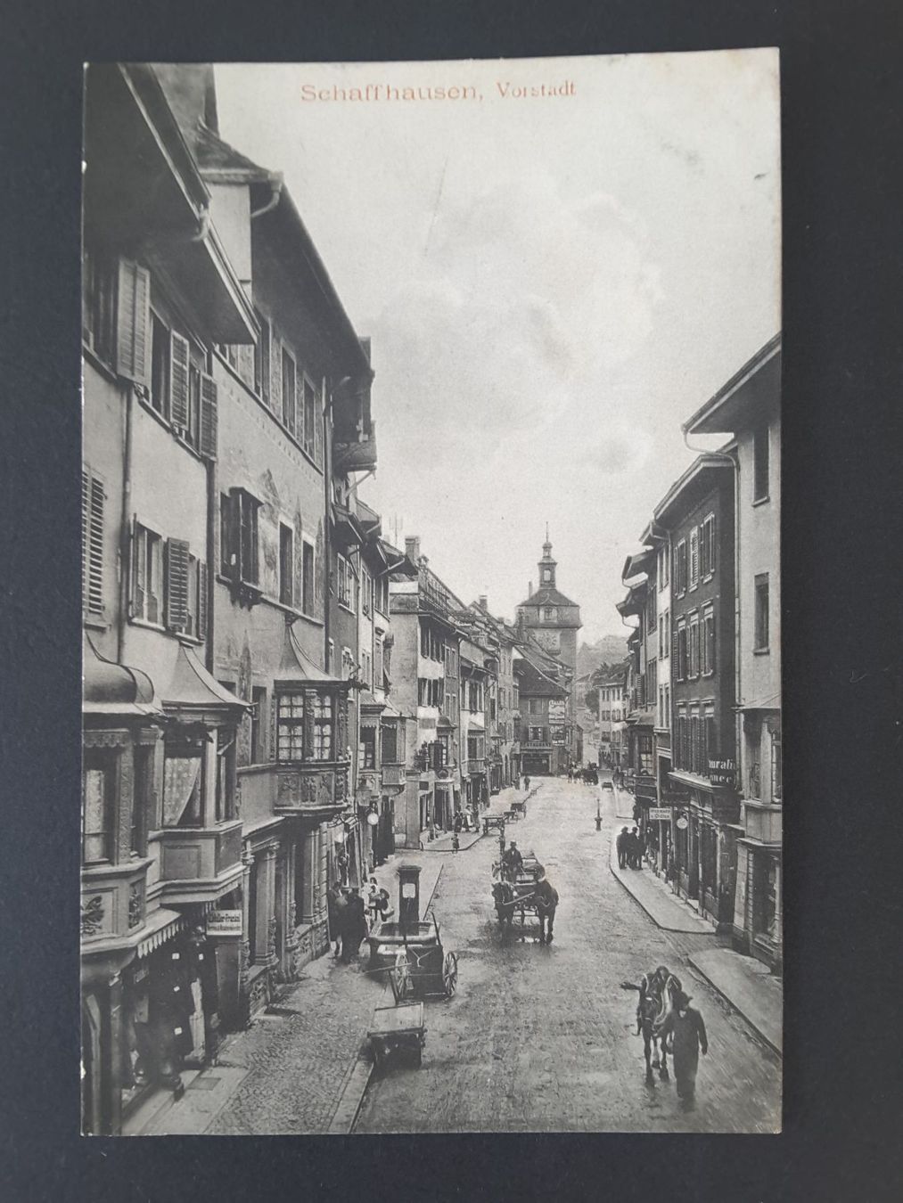 Cartoline postali: AK Schaffhausen Vorstadt – Usato da Reichenburg venduto da Pipo-67