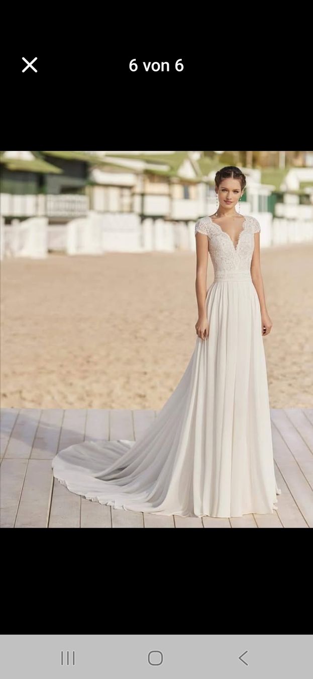 Vestiti: Brautkleid Aire Barcelona Gr. 42 – Usato da Murten venduto da fjr_q7d7