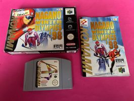NAGANO WINTER OLYMPICS 98 SPIEL FÜR N64 IN ORIGINALSCHACHTEL