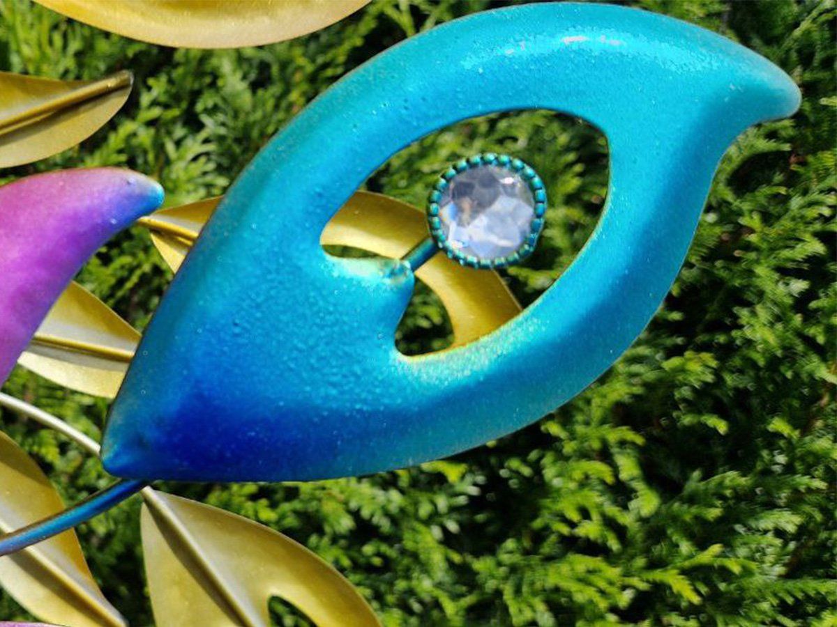 Tutte le decorazioni: Metall Windrad doppelt 188 x 60cm – Nuovo e nell'imballaggio originale da Matzendorf venduto da Gartendeko-Shop 2