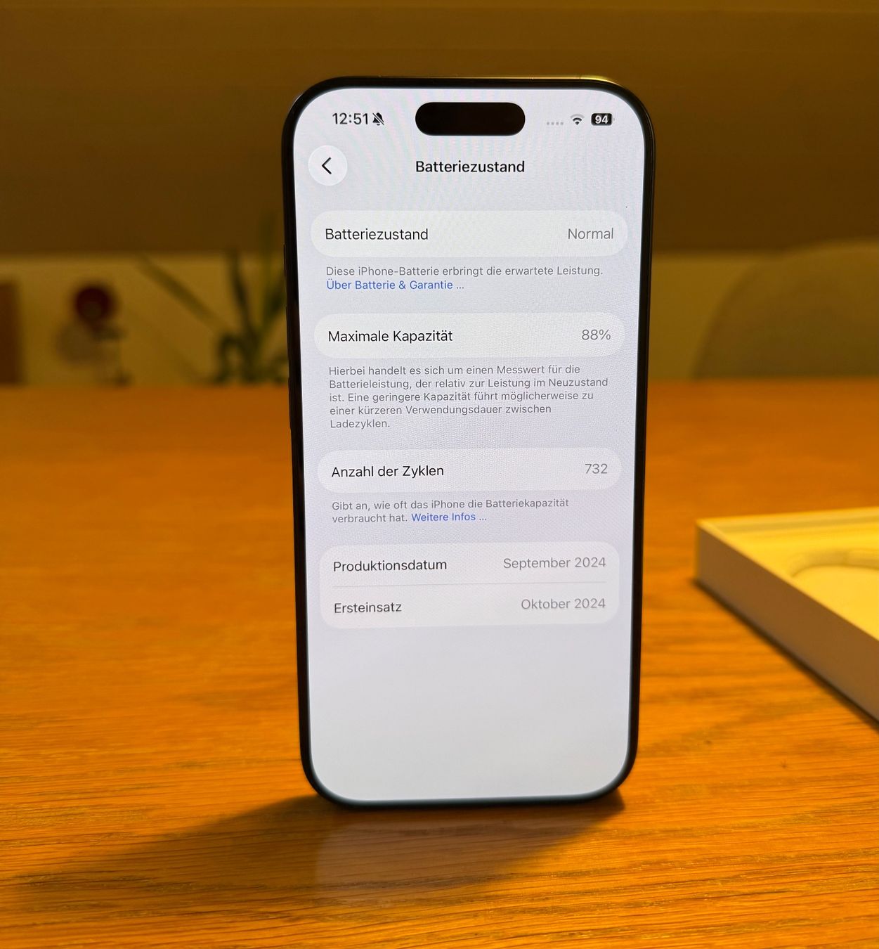 Apple Handys / Smartphones: Apple iPhone 16 pro 128gb – Gebraucht aus Bern von Broltchi 5