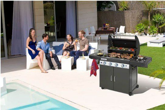 Griglie: CAMPINGAZ Gasgrill 4 Brenner EXS – Usato da Othmarsingen venduto da koe_7xtj 2